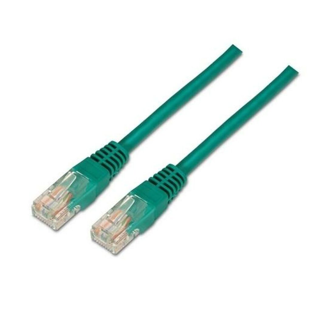 Καλώδιο Ethernet LAN Aisens Πράσινο 2 m