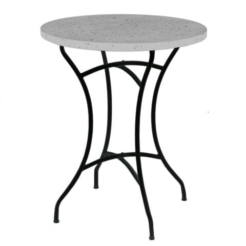 Τραπέζι Terrazzo Τραπέζι Μαύρο 60 x 60 x 72 cm