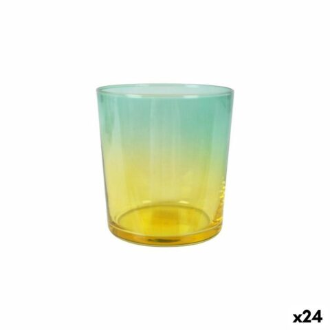 Ποτήρι LAV Life Κίτρινο Πράσινο 340 ml (24 Μονάδες)