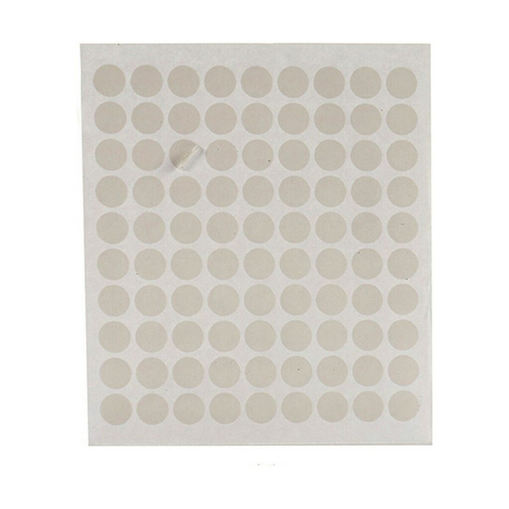 Κολλητικές ετικέτες Λευκό Ø 13 mm (12 Μονάδες)