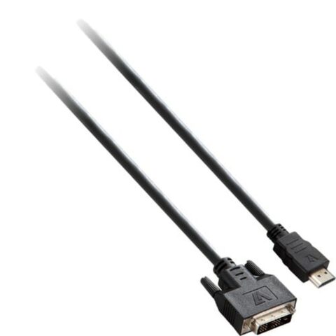 Καλώδιο HDMI σε DVI V7 V7E2HDMIDVID-02M Μαύρο 2 m