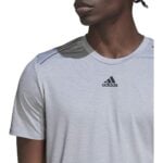 Ανδρική Μπλούζα με Κοντό Μανίκι Adidas Hiit Γκρι