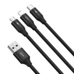 USB do micro USB / USB-C / Lightning