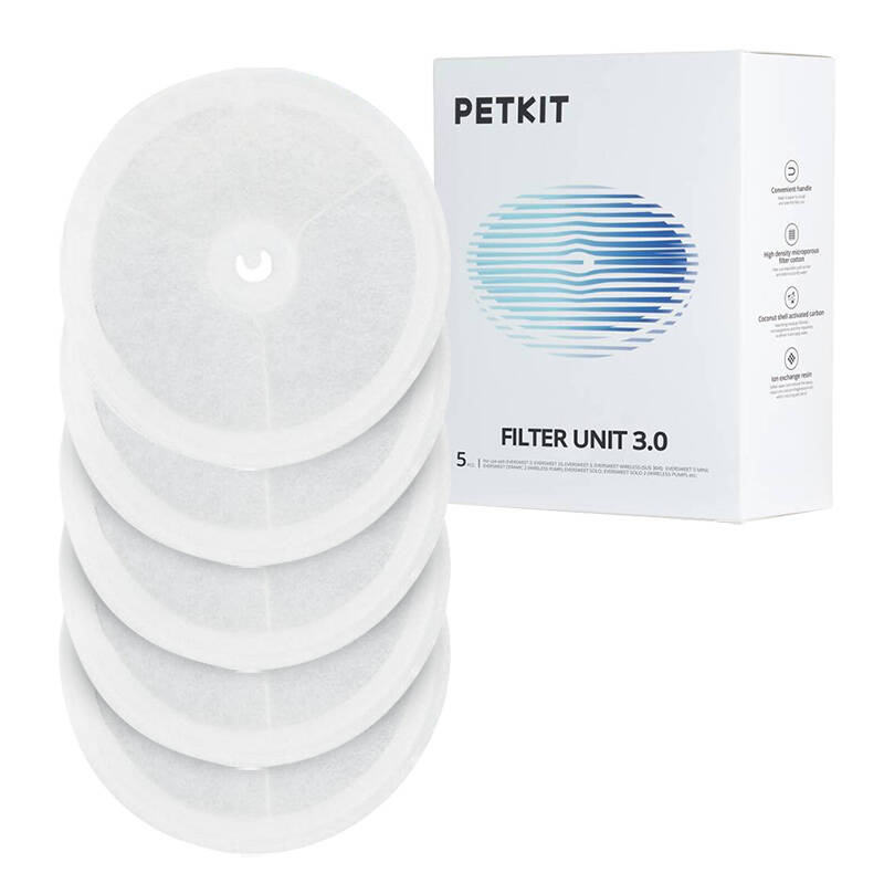 Replacement filters for PetKit Eversweet fountain (5pcs)