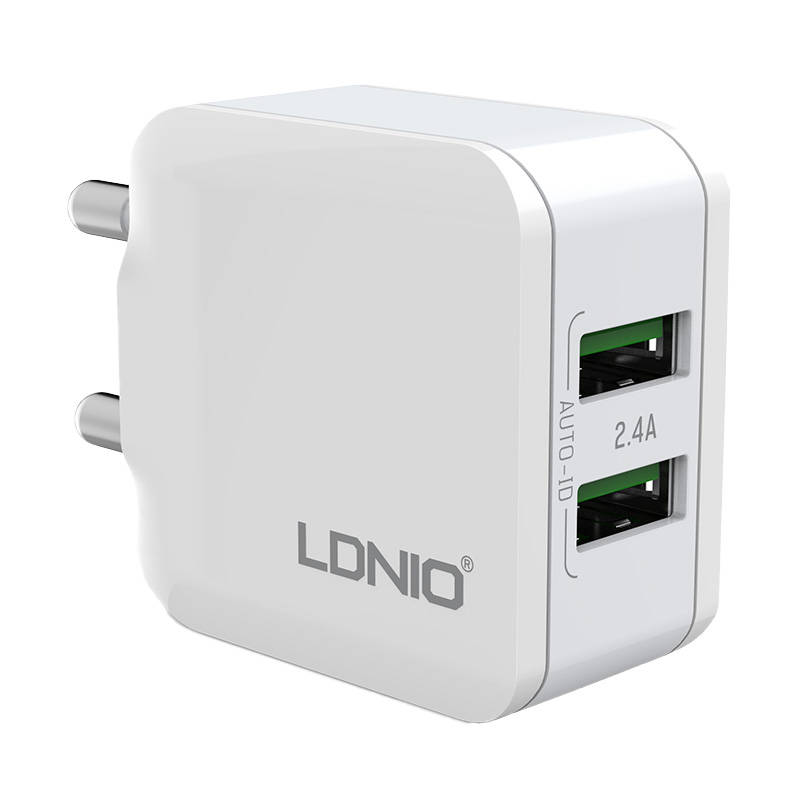 Wall charger  LDNIO A2201 2USB +  MicroUSB cable