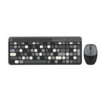 Wireless keyboard + mouse set MOFII 888 2.4G (Black)