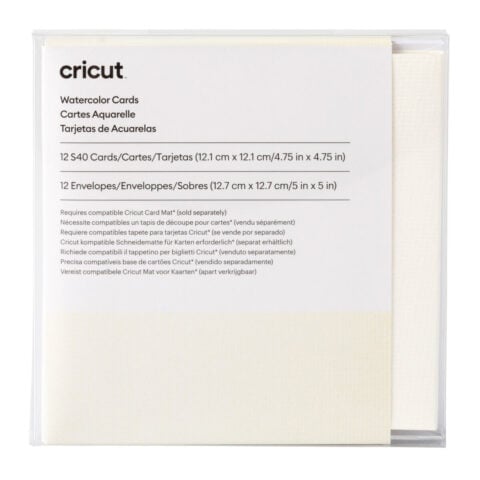 Κάρτες Ακουαρέλας για Πλότερ Κοπής Cricut S40