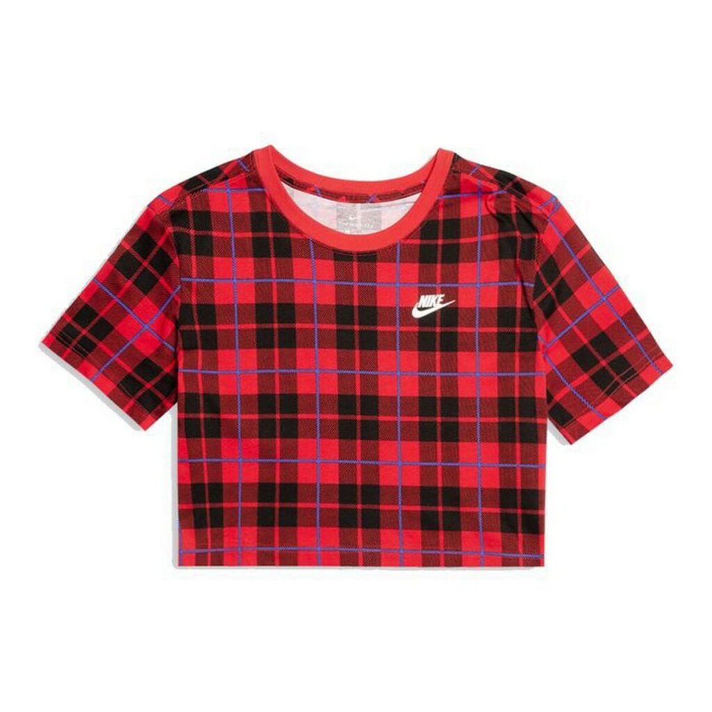 Γυναικεία Μπλούζα με Κοντό Μανίκι Nike Futura Κόκκινο