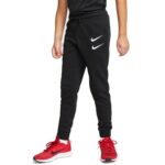 Αθλητικά Παντελόνια για Παιδιά Nike Swoosh Παιδιά Μαύρο