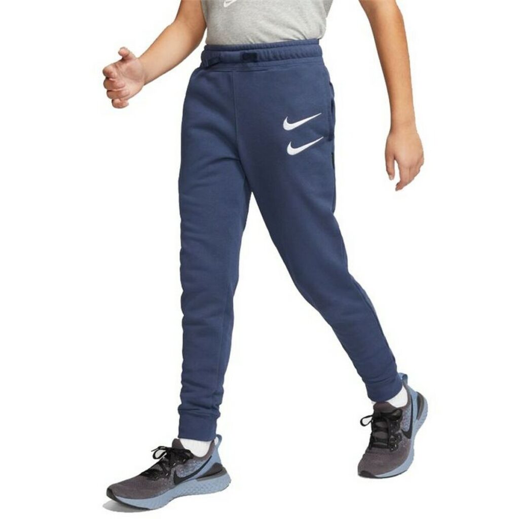 Αθλητικά Παντελόνια για Παιδιά Nike Swoosh Σκούρο μπλε