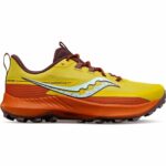 Παπούτσια για Tρέξιμο για Ενήλικες Saucony Saucony Peregrine 13 Κίτρινο Πορτοκαλί Γυναίκα