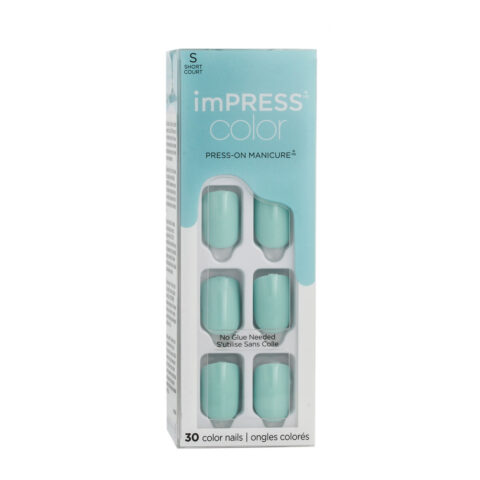 Τεχνητά νύχια Kiss imPRESS color Nº 008 Mint to Be (30 Μονάδες)