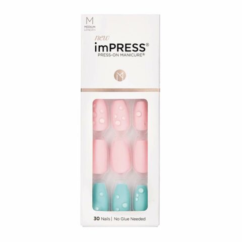 Τεχνητά νύχια Kiss imPRESS color Dew Drop (30 Μονάδες)