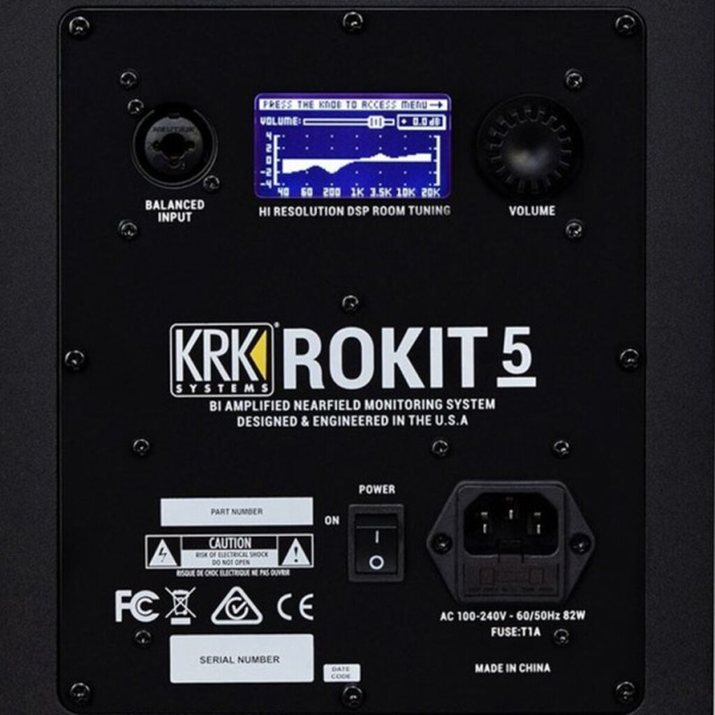 Ηχείο Πολυμέσων KRK Rokit RP5 G4 Μαύρο