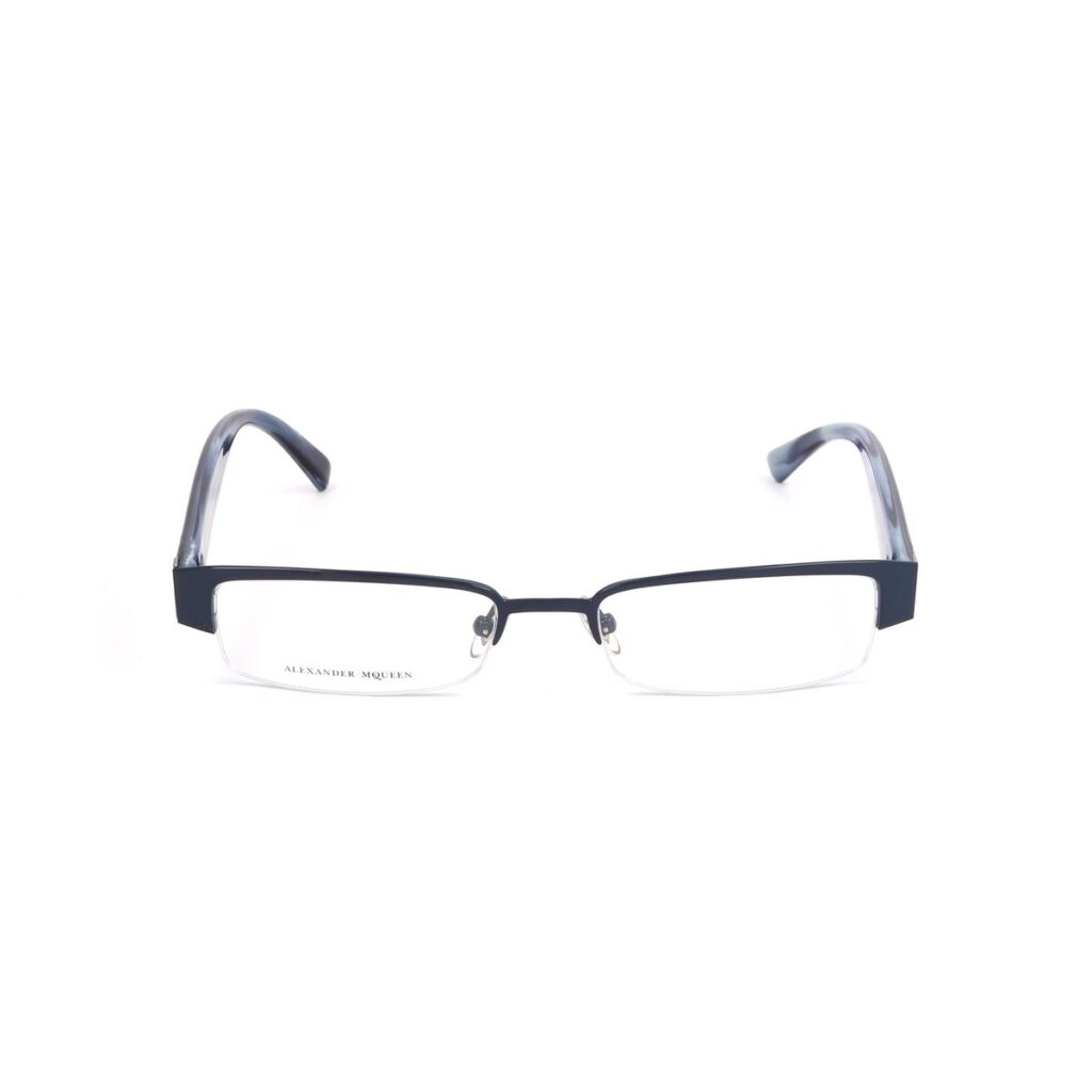 Unisex Σκελετός γυαλιών Alexander McQueen AMQ-4159-R1I Μπλε Ø 51 mm