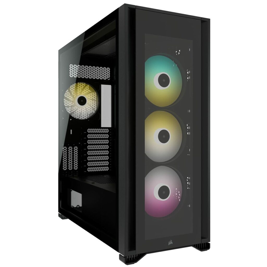 Κουτί Μέσος Πύργος ATX Corsair iCUE 7000X RGB Μαύρο