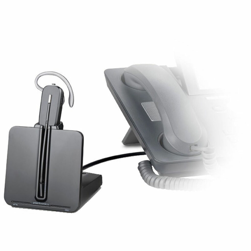Ασύρματα Ακουστικά με Μικρόφωνο Poly CS540 + HL10 Μαύρο