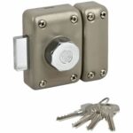 Κλείδωμα Yale YV25BT-45/SC Χάλυβας Στρόγγυλο Πόρτες Ø 23 mm