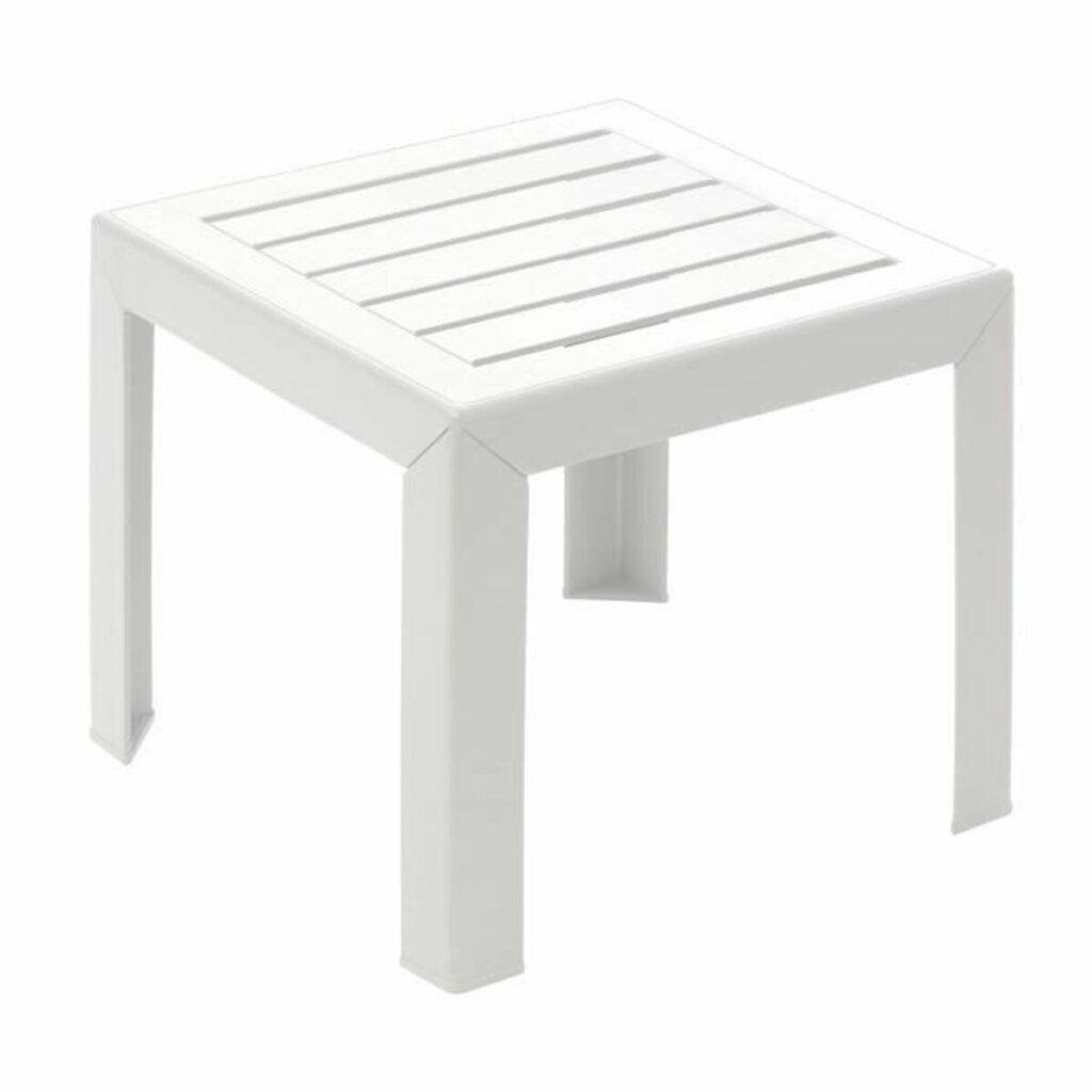 Βοηθητικό Τραπέζι Grosfillex Λευκό Ρητίνη Πλαστική ύλη 40 x 40 x 35 cm