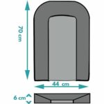 Αλλαξιέρα Looping BCLPC 70 x 44 x 6 cm PVC Λευκό