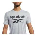 Ανδρική Μπλούζα με Κοντό Μανίκι Reebok Workout Ready Supremium Γκρι