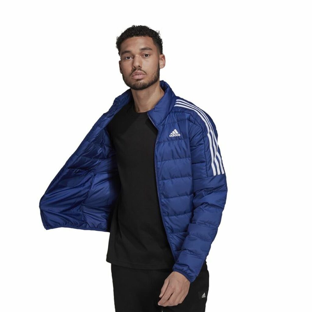 Ανδρικό Aθλητικό Mπουφάν Adidas Essentials Σκούρο μπλε