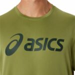 Ανδρική Μπλούζα με Κοντό Μανίκι Asics Core Top  Στρατιωτικό πράσινο