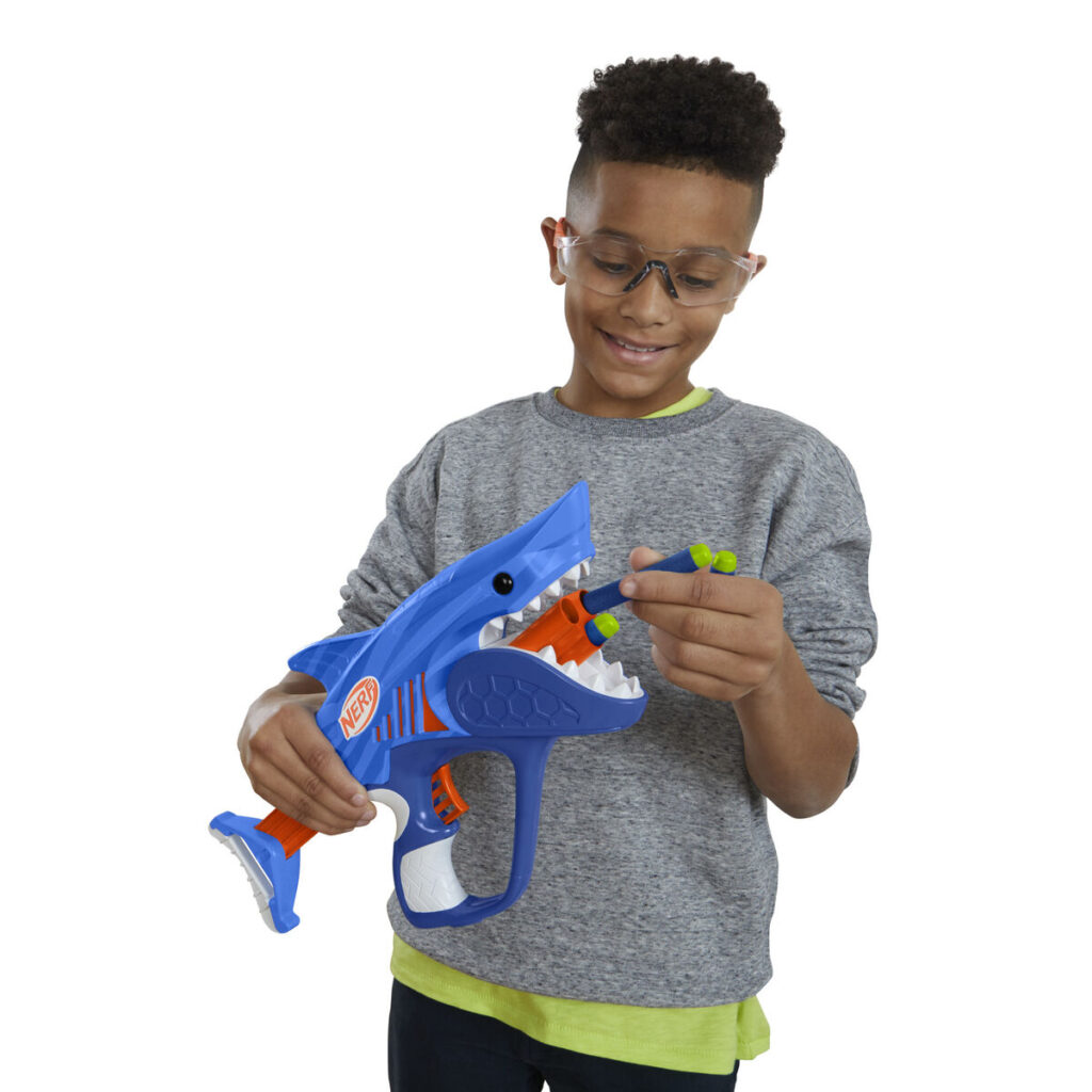 Όπλο με Βελάκια Hasbro Nerf Sharkfire 23 x 40 cm