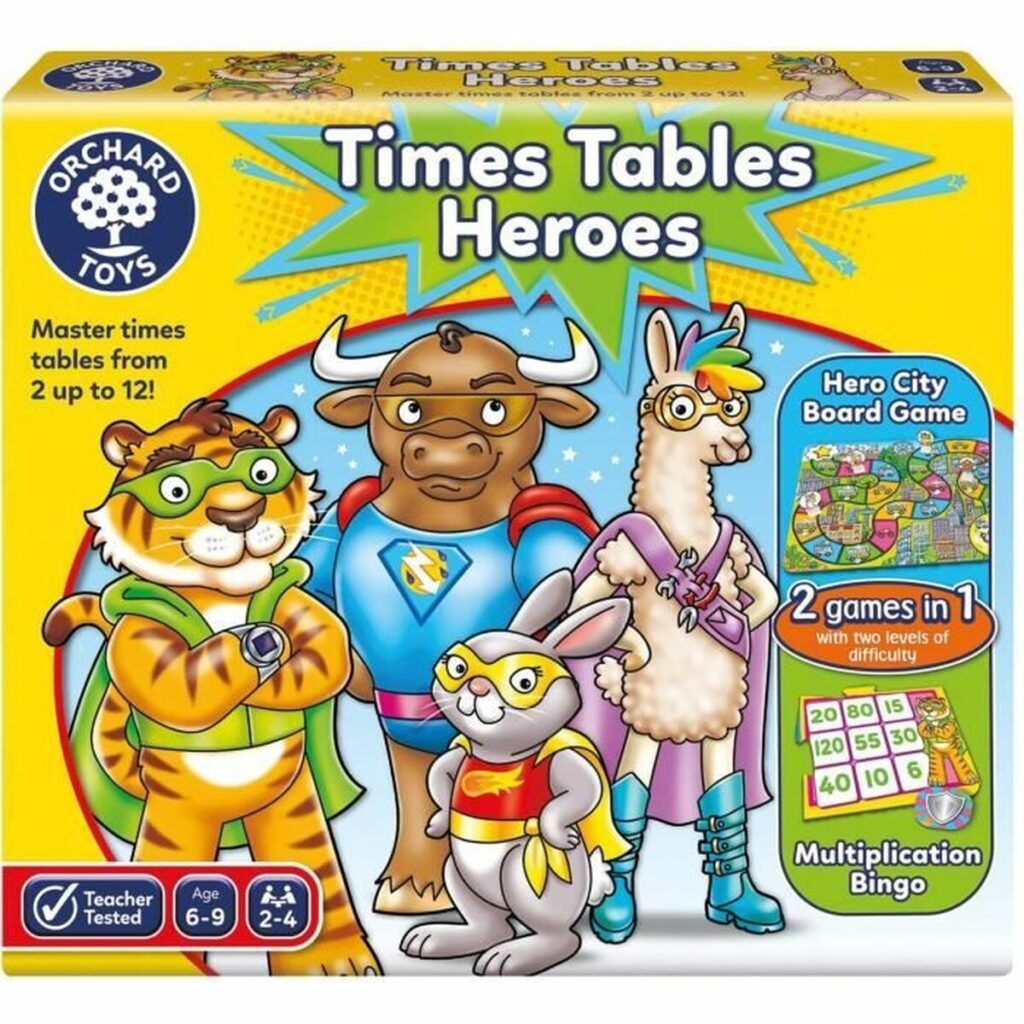Εκπαιδευτικό παιχνίδι Orchard Times tables Heroes (FR)