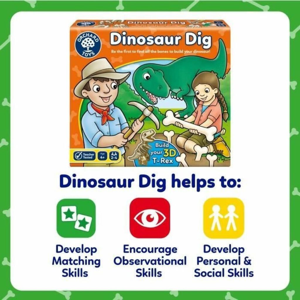 Εκπαιδευτικό παιχνίδι Orchard Dinosaur dig (FR)