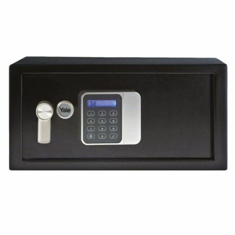 Χρηματοκιβώτιο με Ηλεκτρονική Κλειδαριά Yale Μαύρο 24 L 20 x 43 x 35 cm Χάλυβας