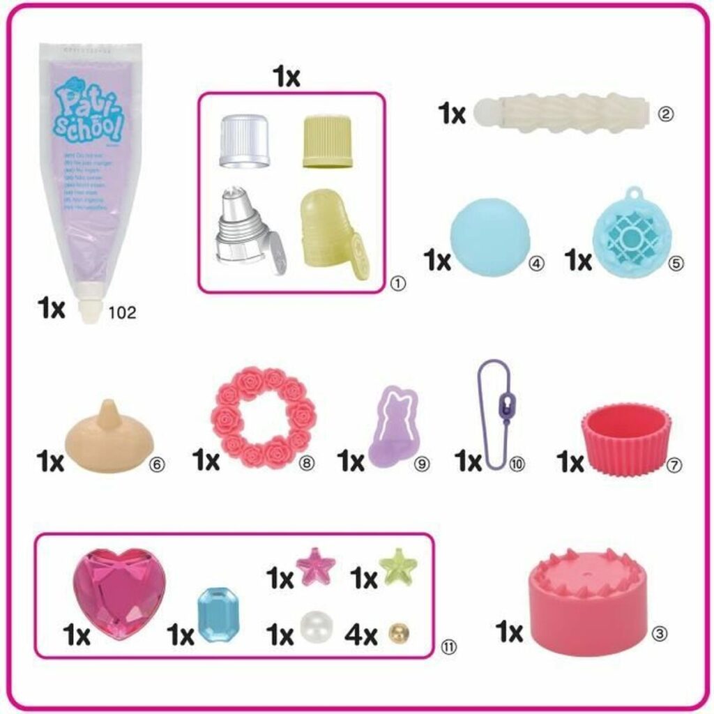 Χειροτεχνικό Παιχνίδι EPOCH D'ENFANCE Pati School Cakes