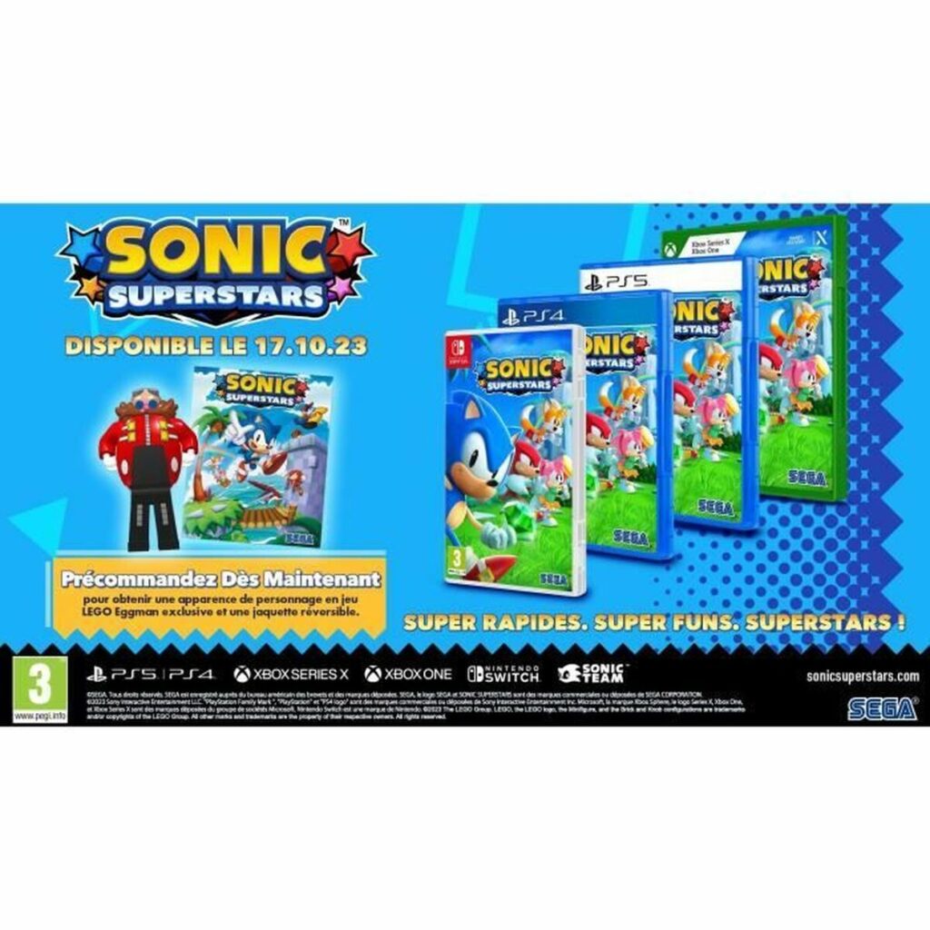 Βιντεοπαιχνίδι για Switch SEGA Sonic Superstars (FR)