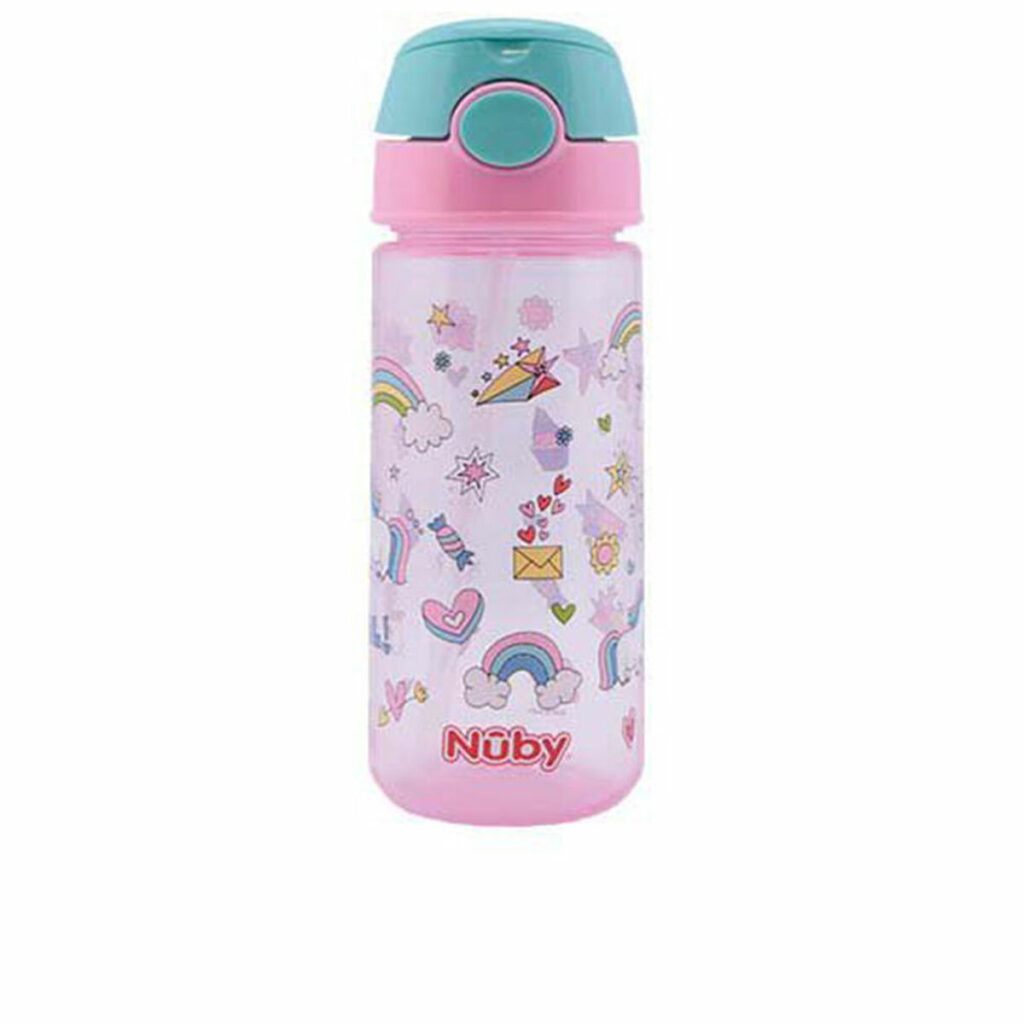 ποτήρι εκμάθησης Nûby Taza 540 ml Ροζ