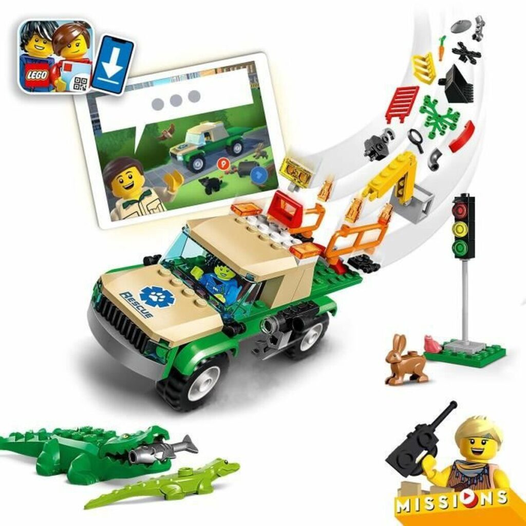 Playset Lego City 60353 Wild Animal Rescue Missions (246 Τεμάχια)