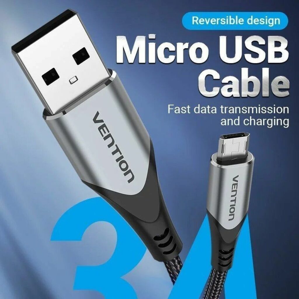 Καλώδιο USB Vention Μαύρο 50 cm
