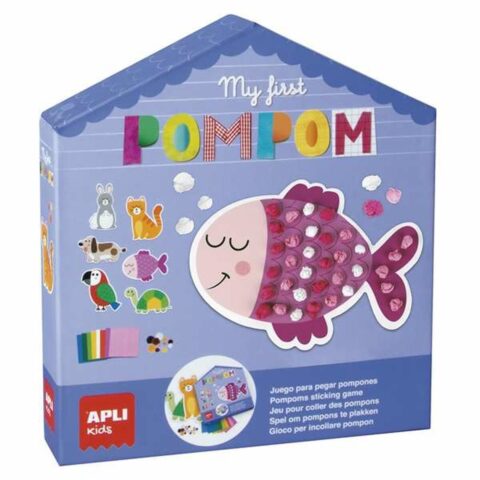 Χειροτεχνικό Παιχνίδι με Χαρτί Apli My First Pompom