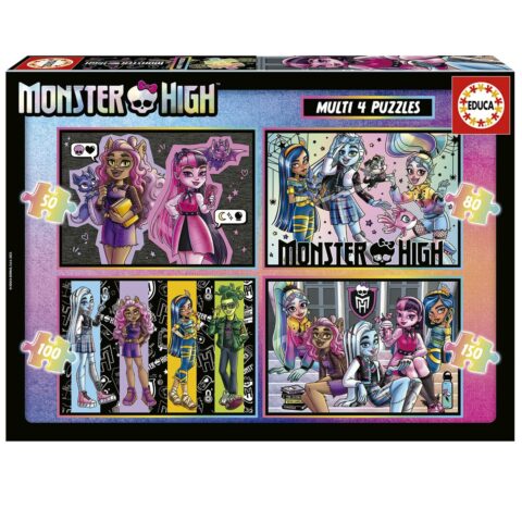 Παζλ Educa Monster High Multipuzzle