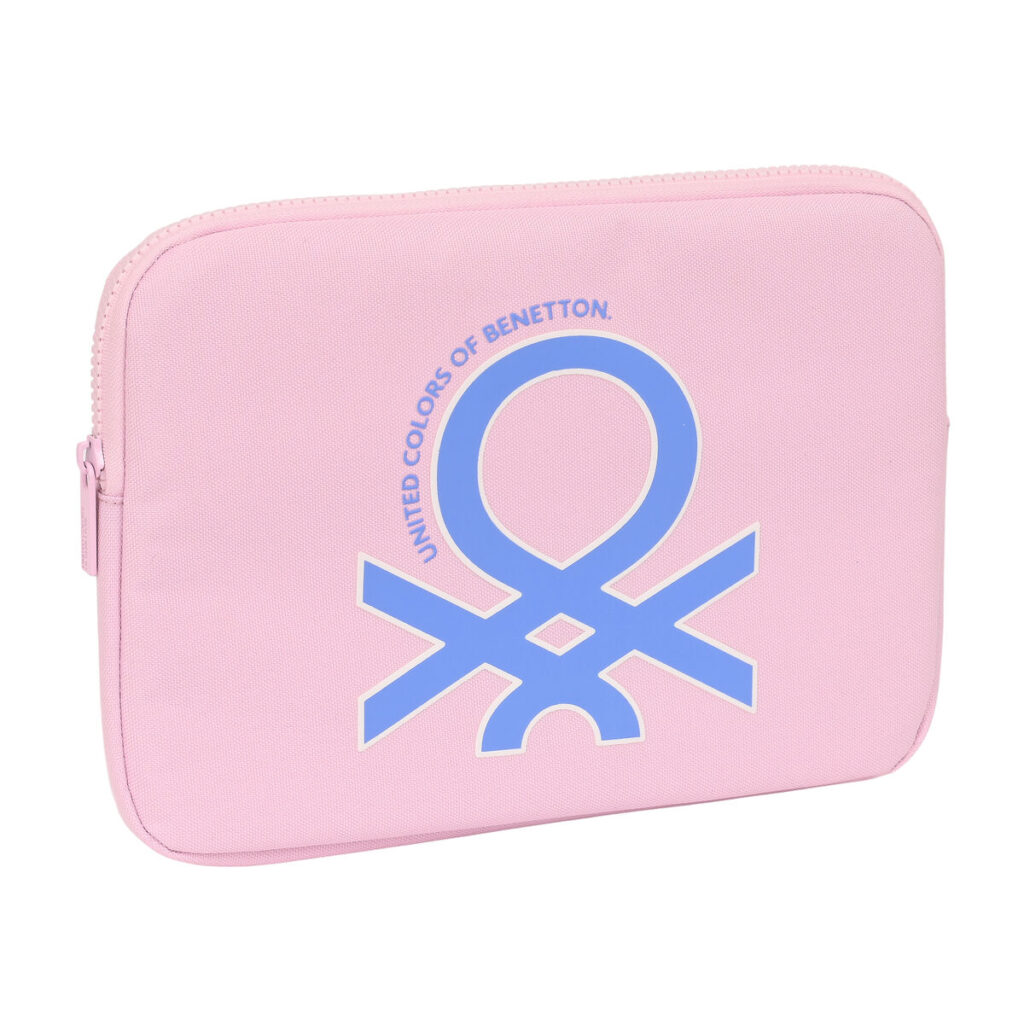 Κάλυμμα για Laptop Benetton Pink Ροζ (31 x 23 x 2 cm)