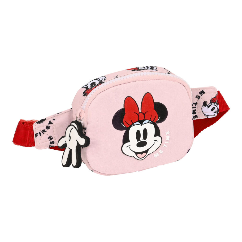 Τσάντα Mέσης Minnie Mouse Me time 14 x 11 x 4 cm Ροζ