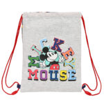 Σχολική Τσάντα με Σχοινιά Mickey Mouse Clubhouse Only one Ναυτικό Μπλε (26 x 34 x 1 cm)