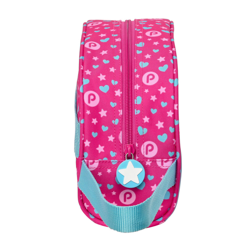 Τσάντα Ταξιδιού Pinypon Μπλε Ροζ πολυεστέρας 300D 26 x 16 x 9 cm