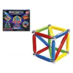 Παιχνίδι Kατασκευή Magnetic Magtastix Colorbaby 43926 (60 pcs)