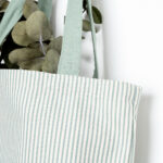 Τσάντα για ψώνια Vinthera Okapi Δίχρωμα 46 x 32 cm Ριγέ