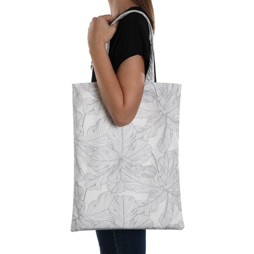 Τσάντα για ψώνια Versa Φοίνικες πολυεστέρας 36 x 48 x 36 cm