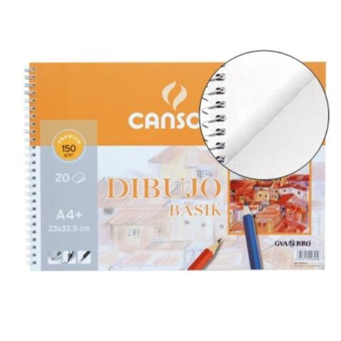 Σημειωματάριο Σχεδίου Canson C200400695 Λευκό A4 χαρτί