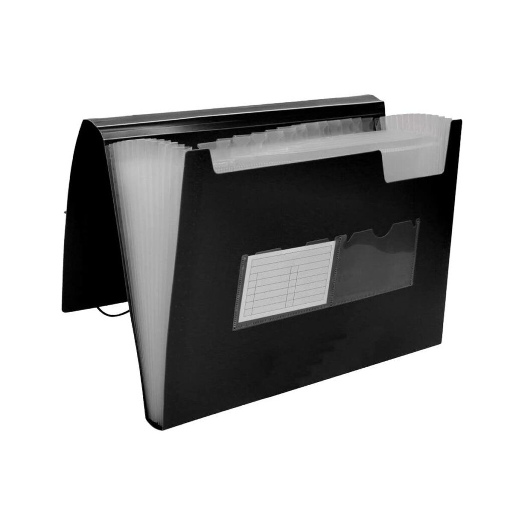 Φάκελο Ταξινομητή Liderpapel FU35 Μαύρο A4