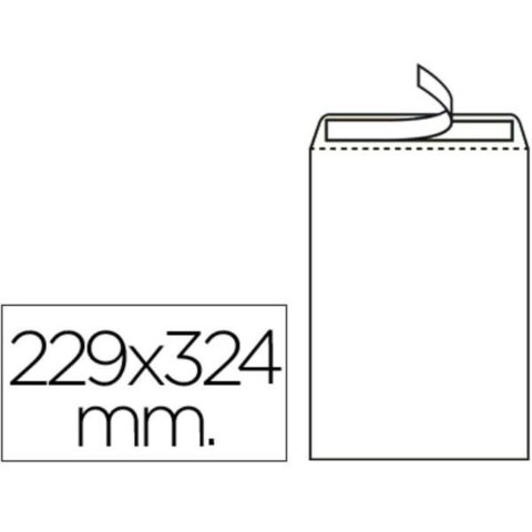 Φάκελοι Liderpapel SB34 Λευκό χαρτί 229 x 324 mm (250 Μονάδες)