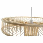 Φωτιστικό Οροφής DKD Home Decor Φυσικό Bamboo 50 W 220 V 70 x 70 x 22 cm