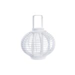 Lanterne DKD Home Decor Λευκό Bamboo Κρυστάλλινο Urban 35 x 35 x 29 cm